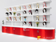 Beauty Retail Counter Wig Store Decor Salon Cabinet Station