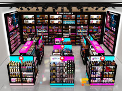 Hair Salon Product Shelvess Wig Display Shelf Beauty Custom Store