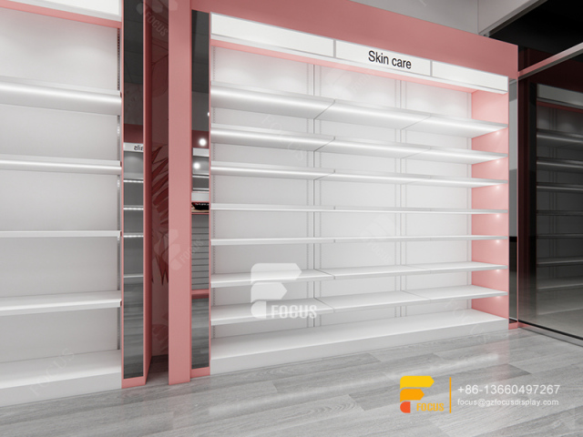 Wig Wall Hair Shop Retail Display Beauty Supply Store Fixtures
