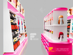 Beauty Product Display Stand Wig Wall Shelf Hair Salon Shelves