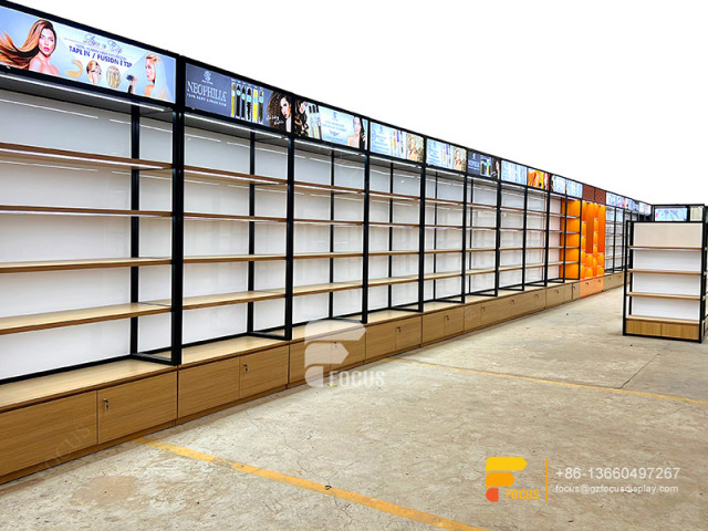 Wig Retail Display Hair Show Case Beauty Retail Counter