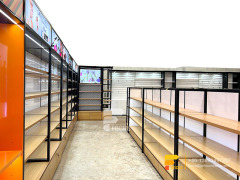 Wig Display Cabinet Hair Show Case Beauty Supplies Shelves