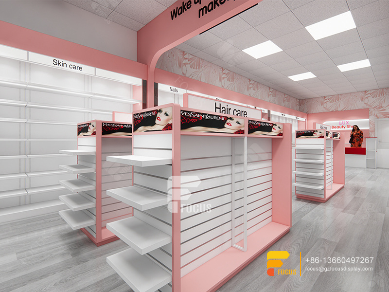 Wig Display Shelf Hair Shop Retail Beauty Supply Store Fixtures