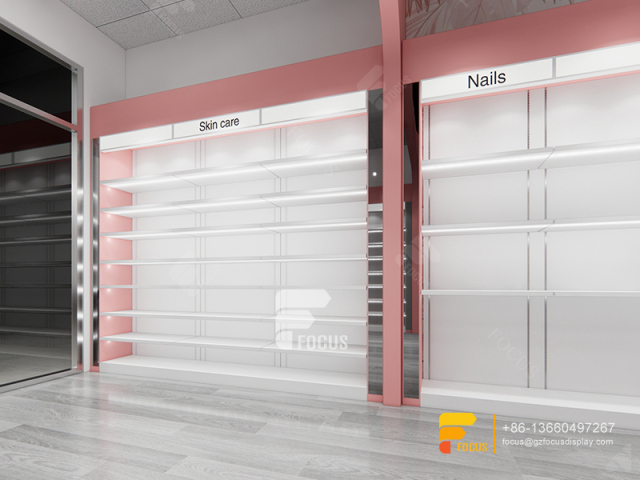 Wig Wall Hair Shop Retail Display Beauty Supply Store Fixtures
