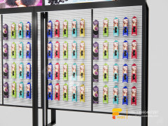 Slatwall Unit Wig Display Shelves Hair Shop Furniture
