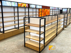 Wig Store Shelving Hair Shop Display Salon Glass Cabinet
