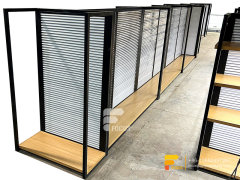 Custom Wig Counter Hair Show Case Beauty Store Furniture