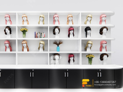 Beauty Hair Store Wig Display Shelf Beauty Bar Shop Design