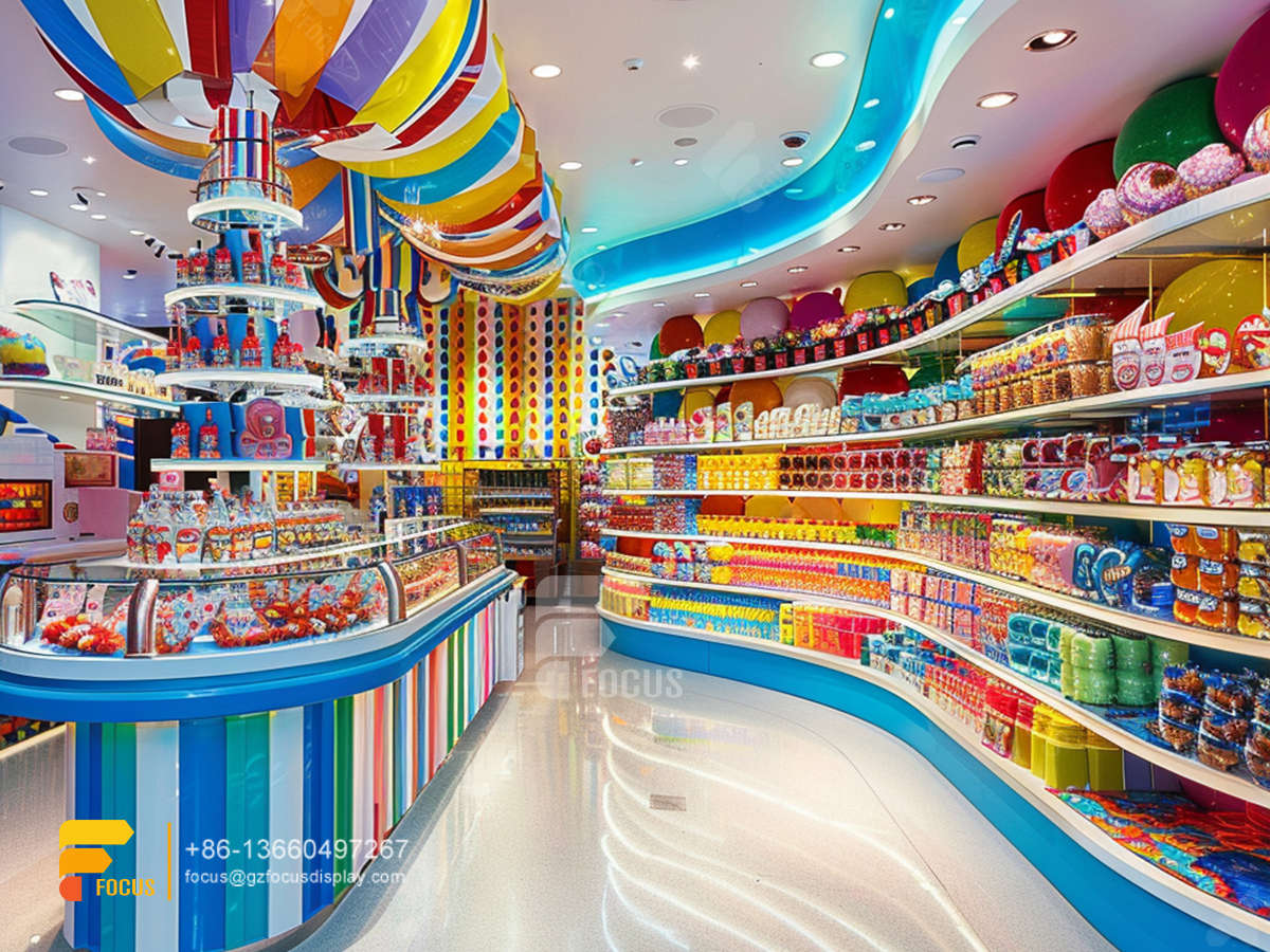 candy display cases sweet shop interior design chocolate glass counter