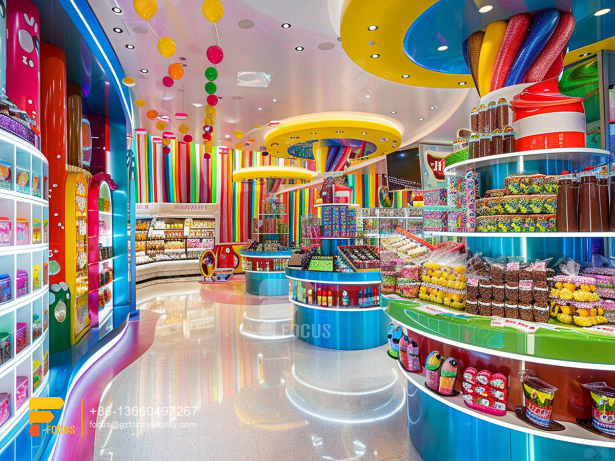 candy display rack sweet shop designs chocolate shelf