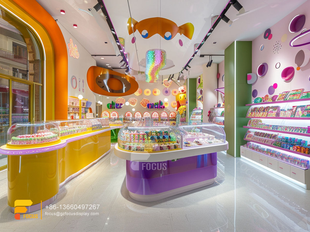 candy store designs sweet shop display counter chocolate rack