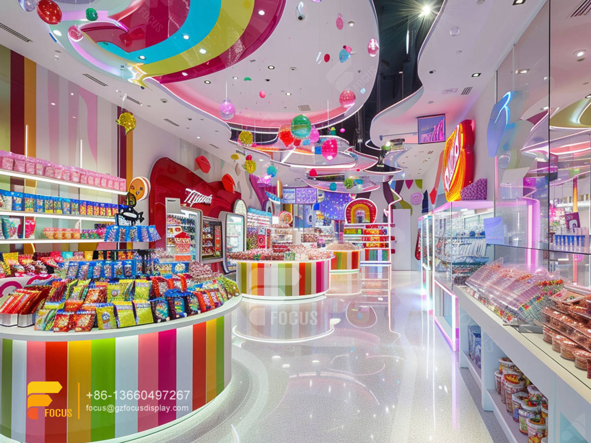 candy store designs sweet shop display counter chocolate rack