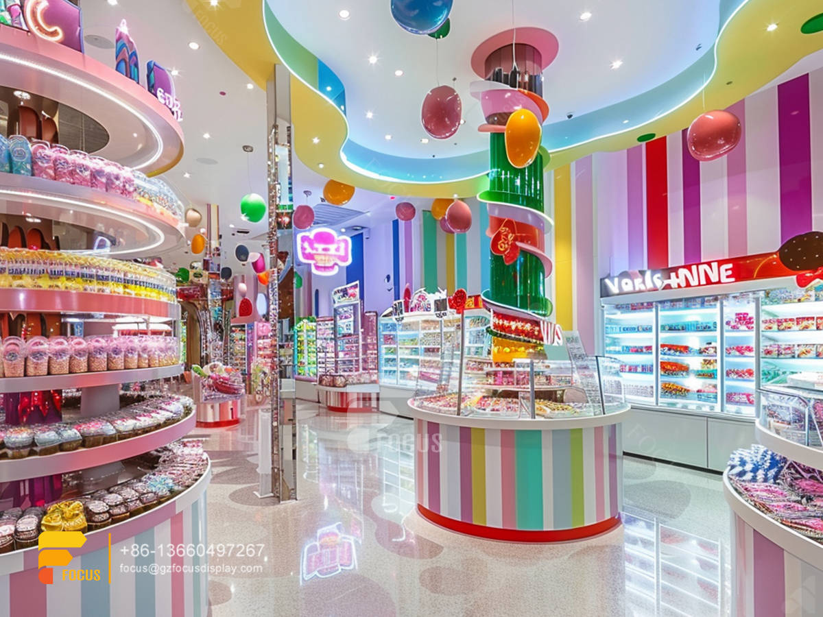 candy store designs sweet shop display counter chocolate rack