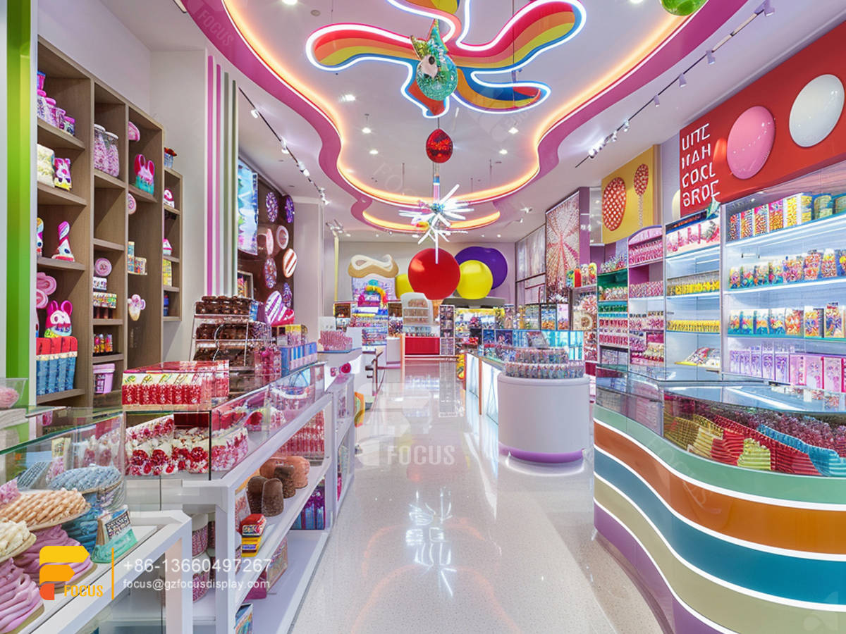 chocolate shops snack food display racks chocolate store