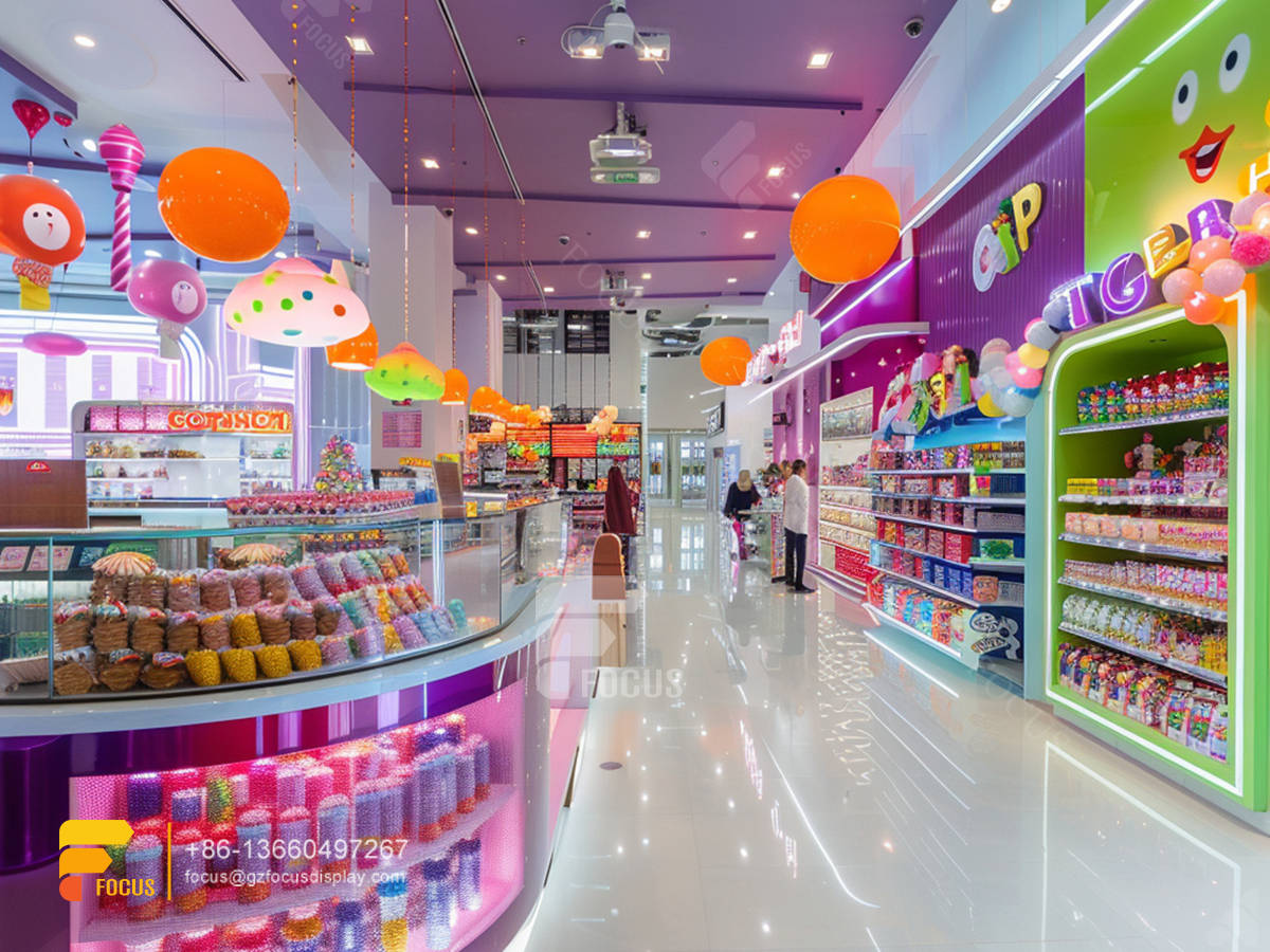 cotton candy display rack design chocolate shop chocolate shop design