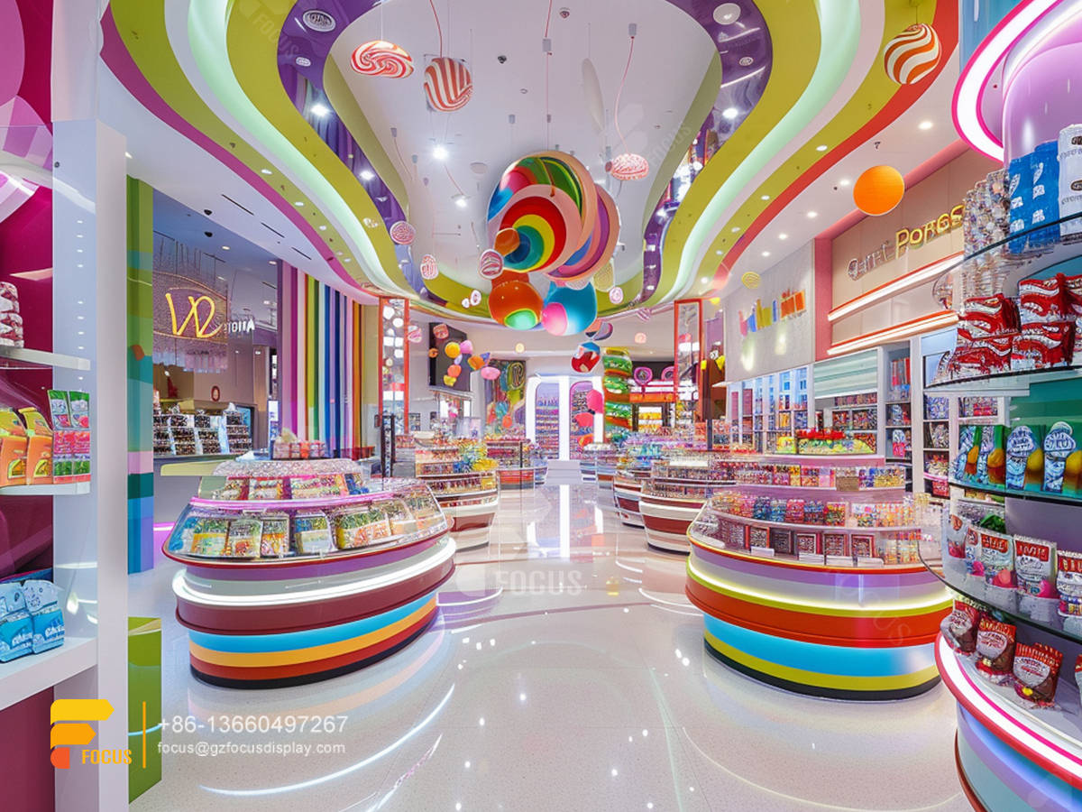 custom snack shops modern sweet shop counter design