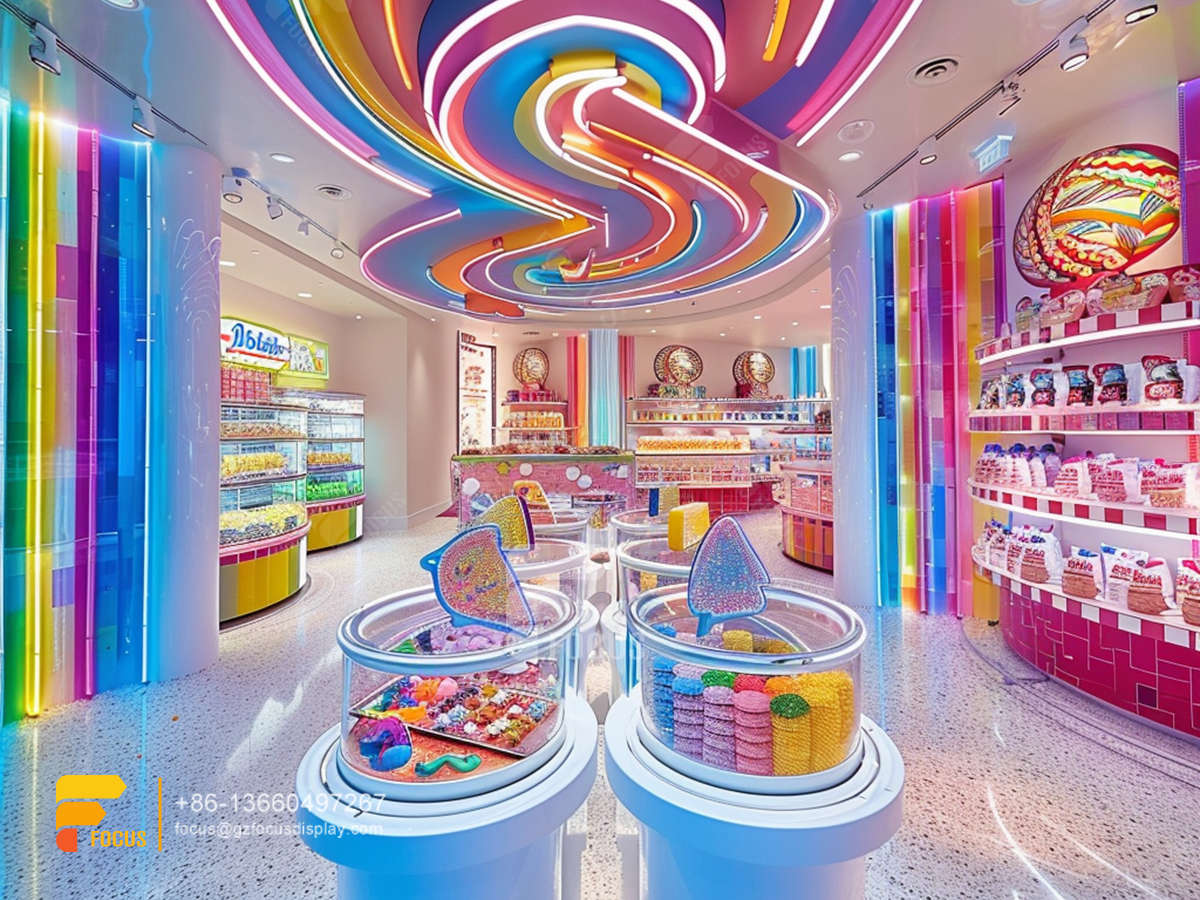 custom snack shops modern sweet shop counter design
