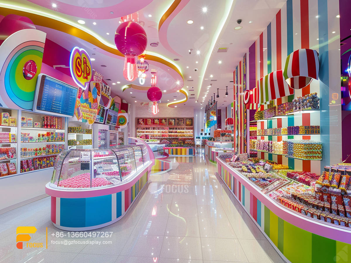 custom snack shops modern sweet shop counter design