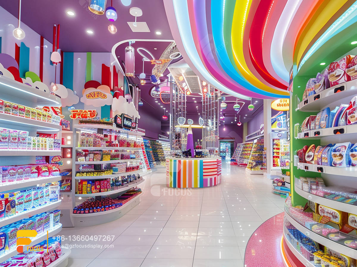 glass candy display lollipop sweet shop chocolate cabinet