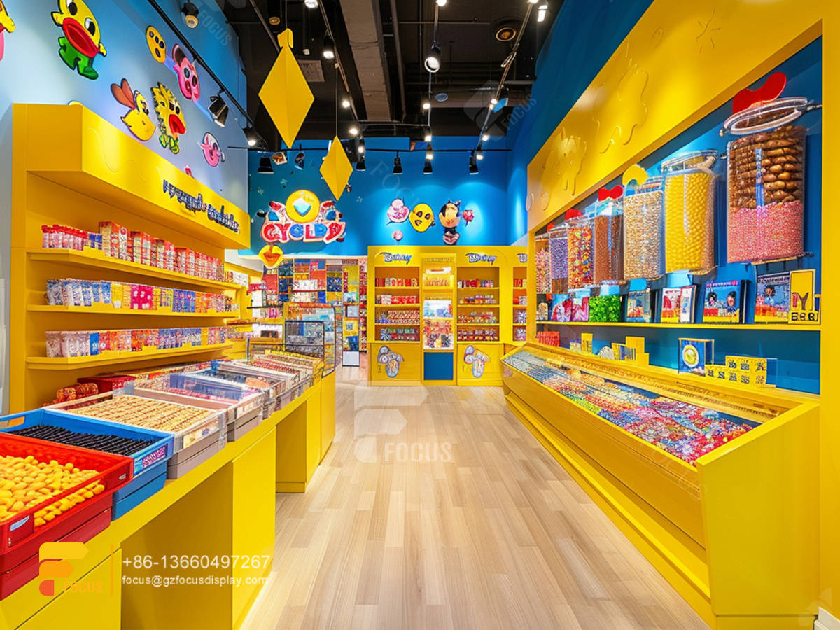 snacks shop design chocolate display cases sweet shop shelving