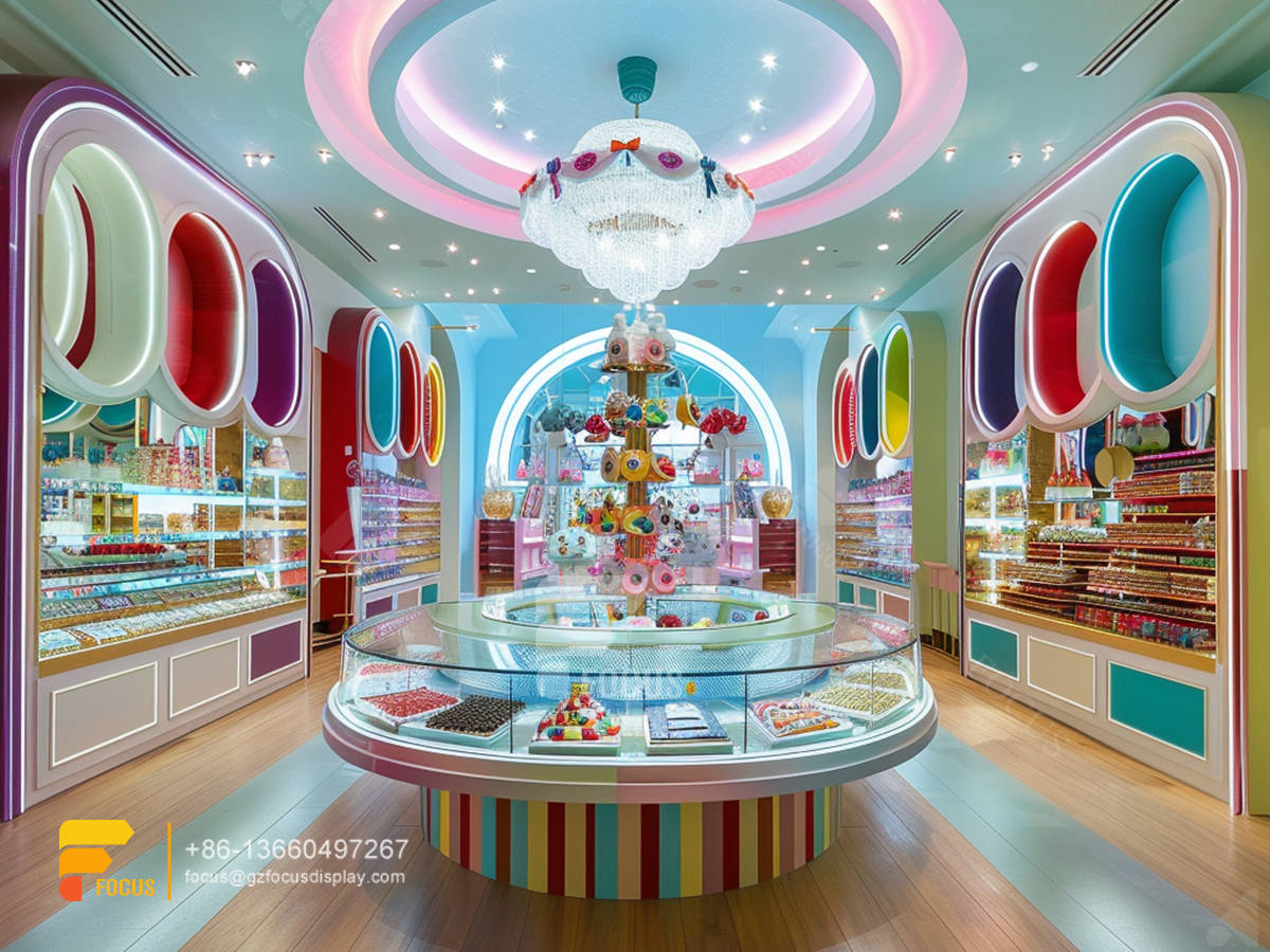 sweet display stand design chocolate shop nuts shop decor