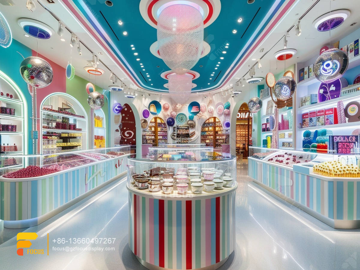 sweet display stand design chocolate shop nuts shop decor