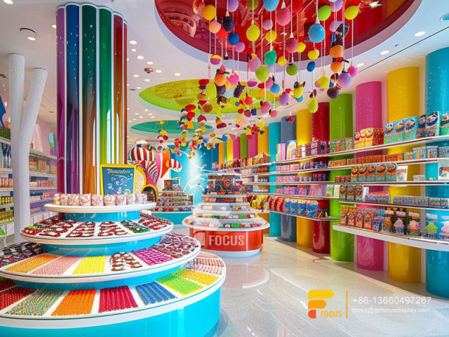 Candy Display Cases Sweet Shop Interior Design Chocolate Glass Counter