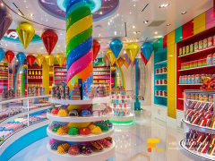 Candy Stand Display Lollipop Sweet Shop Chocolate Shop Decoration
