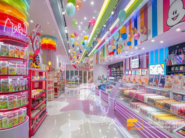 Department Store Candy Counter Snack Store Design Chocolate Shop