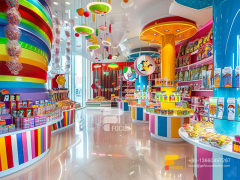 Cotton Candy Display Stand Lollipop Sweet Shop Chocolate Rack