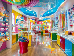 Candy Store Display Snacks Rack Sweet Shop Counter Design