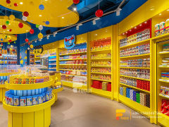 Snack Wall Display Design Chocolate Shop Sweet Shop Shelving