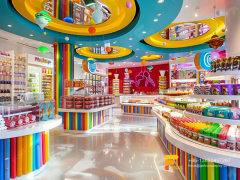 Candy Display Rack Sweet Shop Designs Chocolate Shelf
