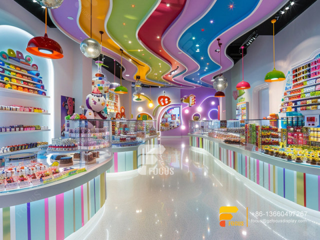Department Store Candy Counter Snack Store Design Chocolate Shop