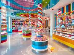 Candy Shelving Displays Chocolate Stores Sweet Shop Counter Design