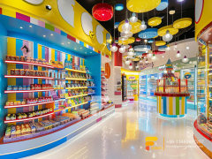 Snack Display Case Candy Store Fixtures Chocolate Shop Decoration
