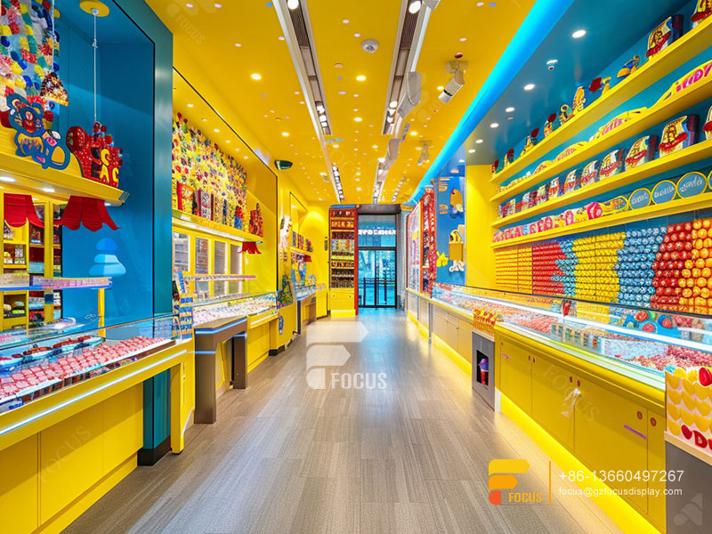 Snack Racks Display Candy Store Fixtures Sweets Shop