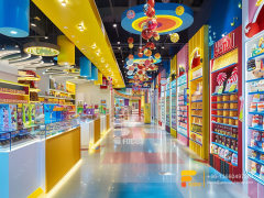 Snack Wall Display Design Chocolate Shop Sweet Shop Shelving