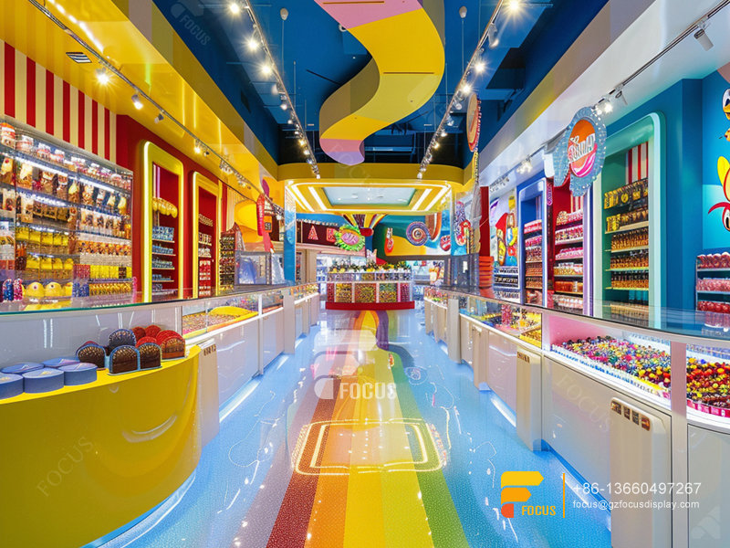Snack Racks Display Candy Store Fixtures Sweets Shop