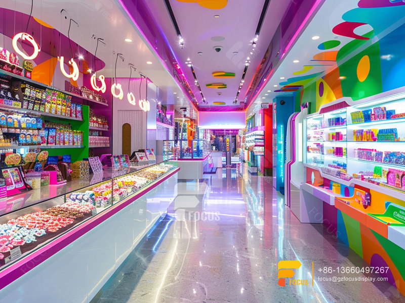 Candy Store Designs Sweet Shop Display Counter Chocolate Rack