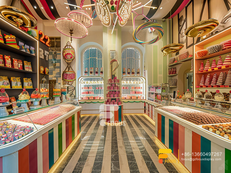 Snack Displays Chocolate Shops Sweet Shop Counter Design