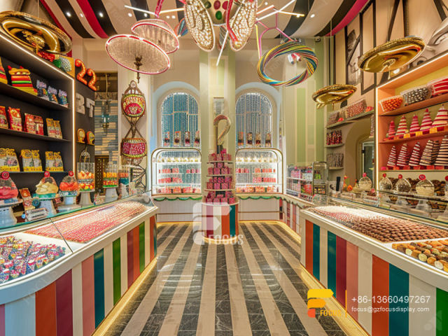 Snack Displays Chocolate Shops Sweet Shop Counter Design