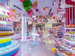 Bulk Candy Display Cases Snack Store Design Chocolate Shop Decoration