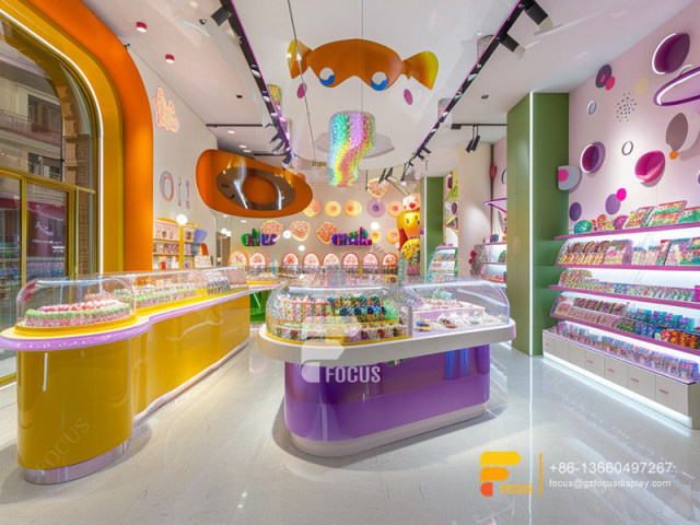 Candy Store Designs Sweet Shop Display Counter Chocolate Rack