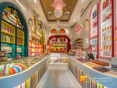 Snack Display Stands Modern Sweet Shop Nuts Shop Decor