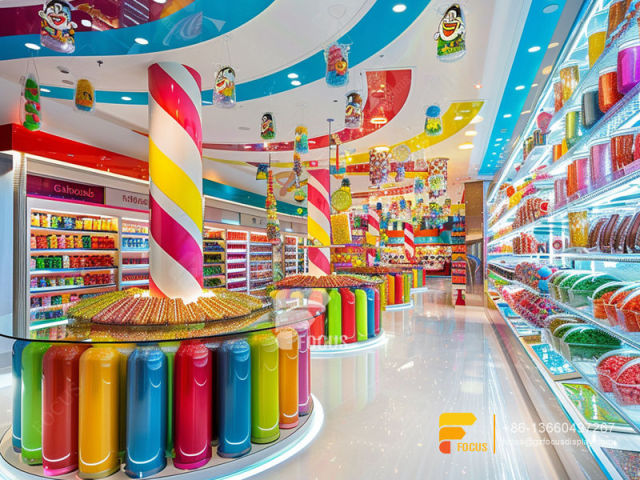 Candy Displays Snack Store Design Chocolate Cabinet