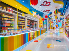 Snack Wall Display Design Chocolate Shop Sweet Shop Shelving