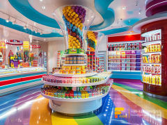 Candy Display Rack Sweet Shop Designs Chocolate Shelf