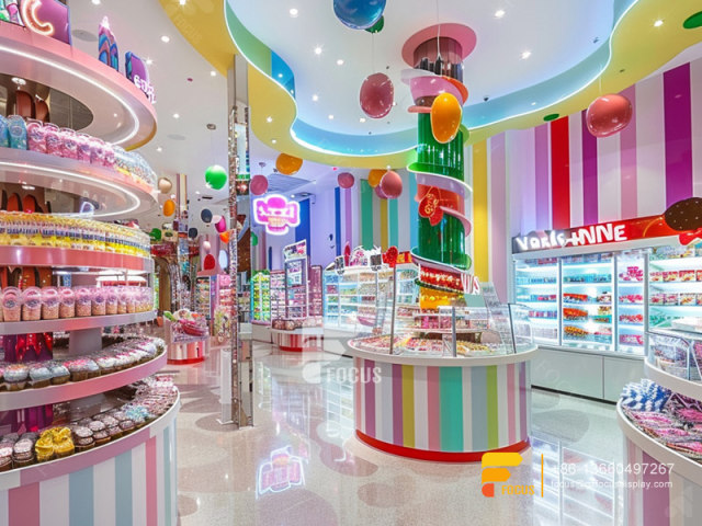 Candy Store Designs Sweet Shop Display Counter Chocolate Rack