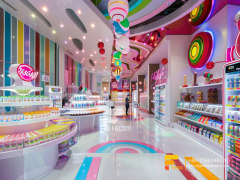 Custom Snack Shops Modern Sweet Shop Counter Design